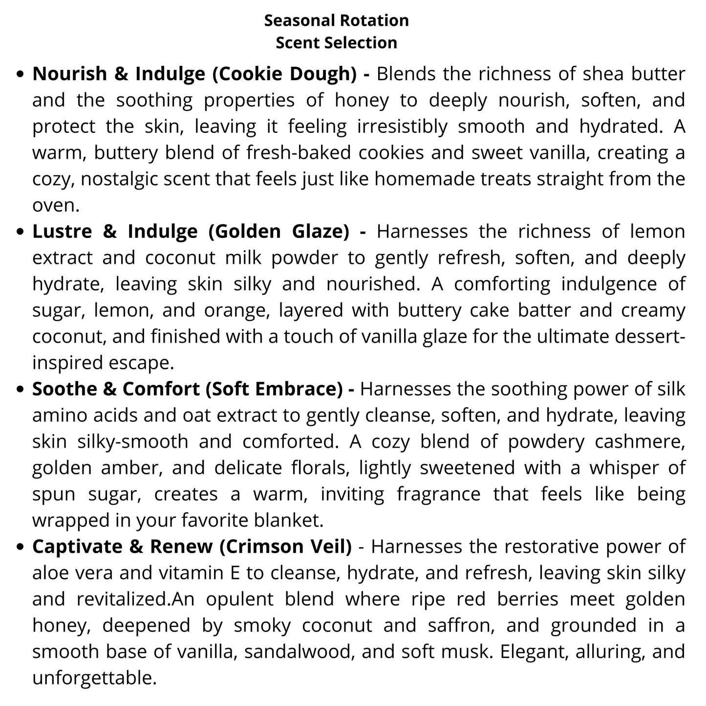 Body Oil Serum
