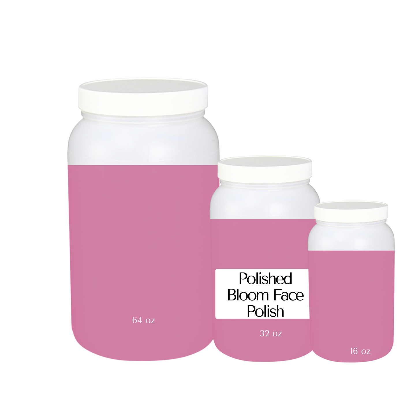 Bulk - Polished Bloom Facial Scrub