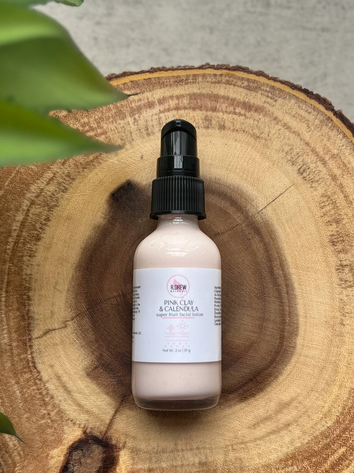 Pink Clay & Calendula Facial Lotion