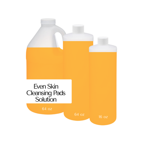 Bulk - Even Skin Cleansing Solution for Facial Pads