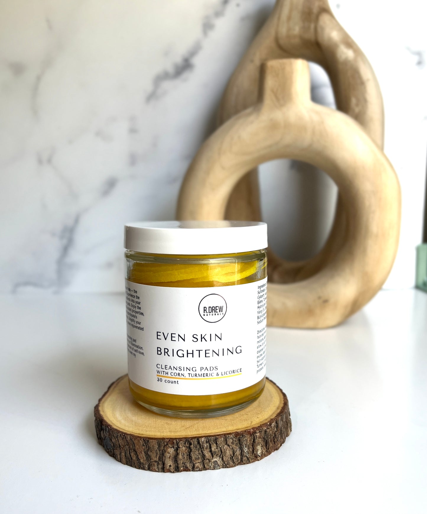 Even Skin Cleansing Pads with Turmeric, Licorice & Corn