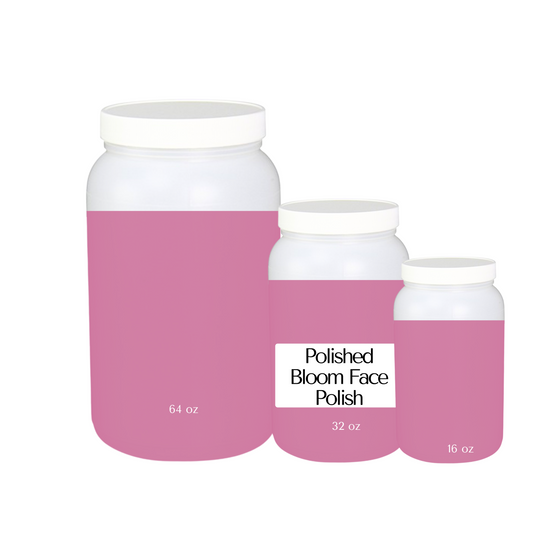 Bulk - Polished Bloom Facial Scrub