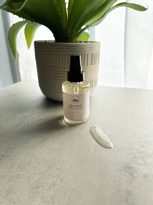 Dew Drops Hyaluronic Acid Serum - Now 1 oz
